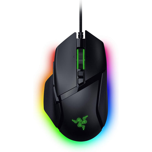 Razer Basilisk V3 35K Ratón ergonómico con Cable para Juegos: Rueda de inclinación HyperScroll - Sensor óptico de 35K dpi Gen 2-13 Controles Personalizables - RGB - interruptores ópticos Gen 3