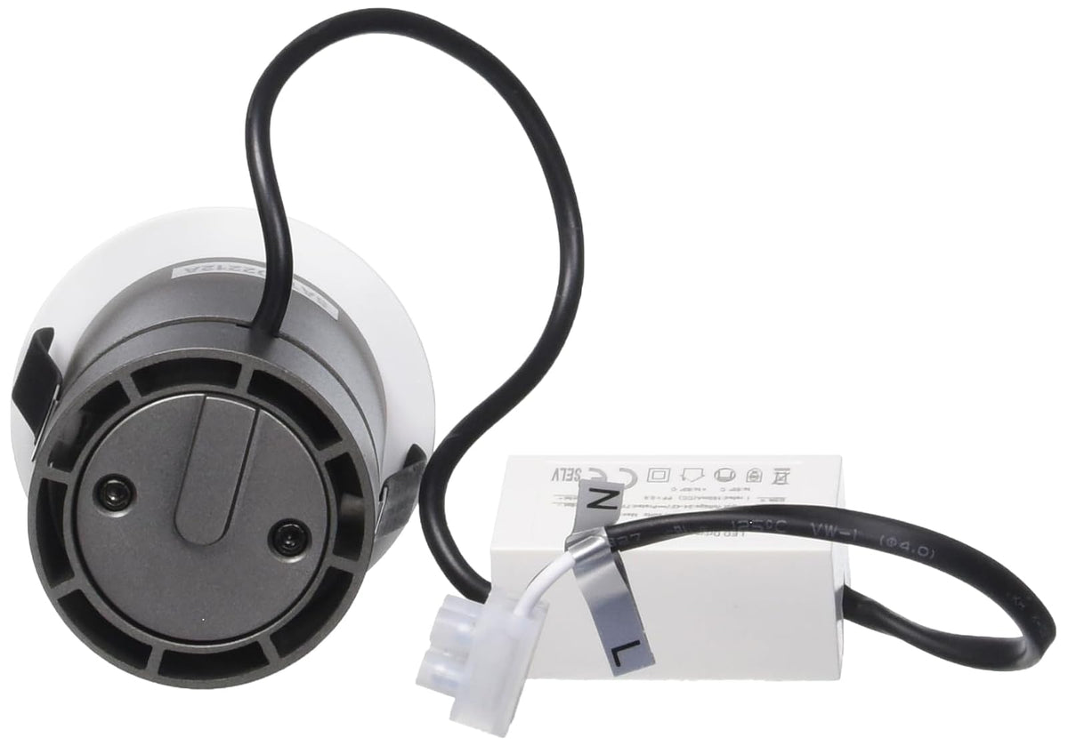 Tecnolite Lámpara Downlight LED Empotrable 7 W, IRC 90, Óptica Dark Light, Luz Suave Cálida, LED integrado