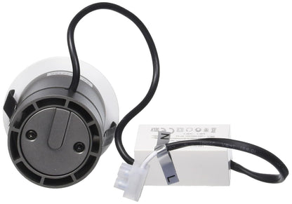 Tecnolite Lámpara Downlight LED Empotrable 7 W, IRC 90, Óptica Dark Light, Luz Suave Cálida, LED integrado