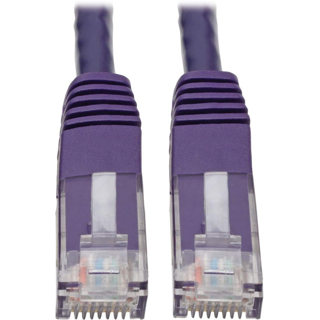 Tripp Lite Cable de Red Cat6 Moldeado RJ45 - 7.62 m - 25 ft - Púrpura