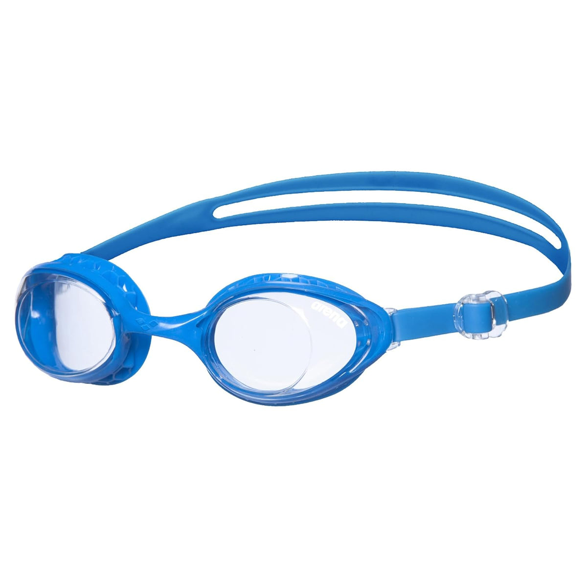 Arena Airsoft Goggles de Natación Antivaho Unisex - Transparente - Azul