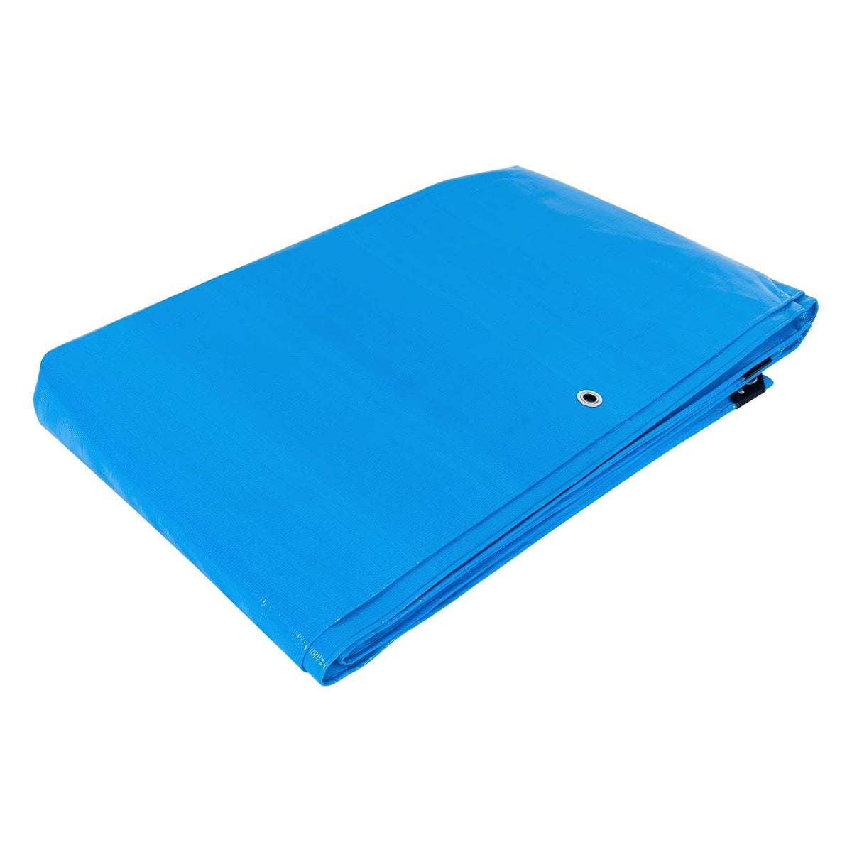Truper Lona Reforzada con Ojillos de Aluminio - Lona - 5 x 7 m - Azul