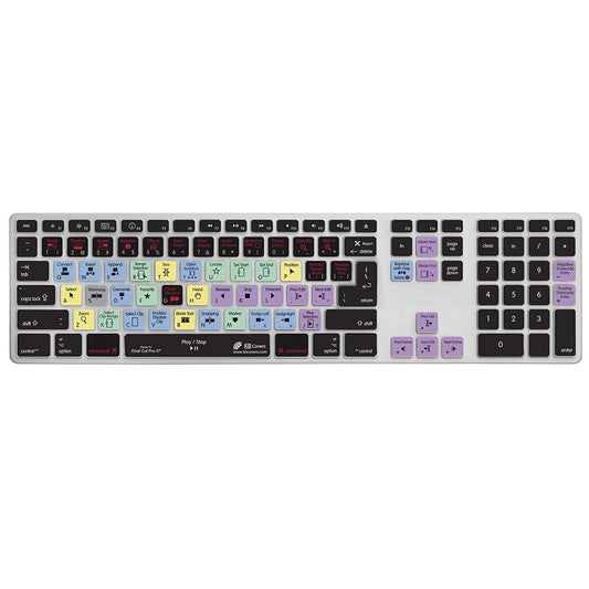 KB Covers Final Cut Pro X Cover for Apple Keyboard Numeric (FCPX-AK-CC-2)