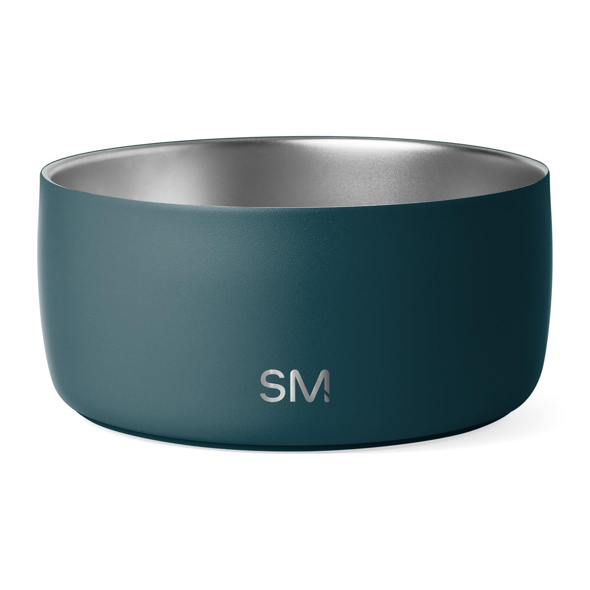 Simple Modern Tazón de Acero Inoxidable para Mascotas, Doble Pared - 4 Cups - Riptide