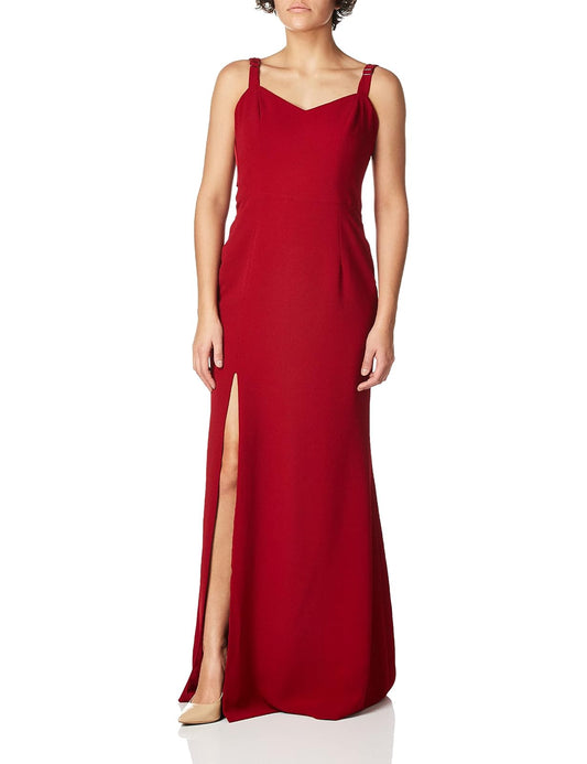 Dress the Population Ajustado y Acampanado Vestido para Mujer
