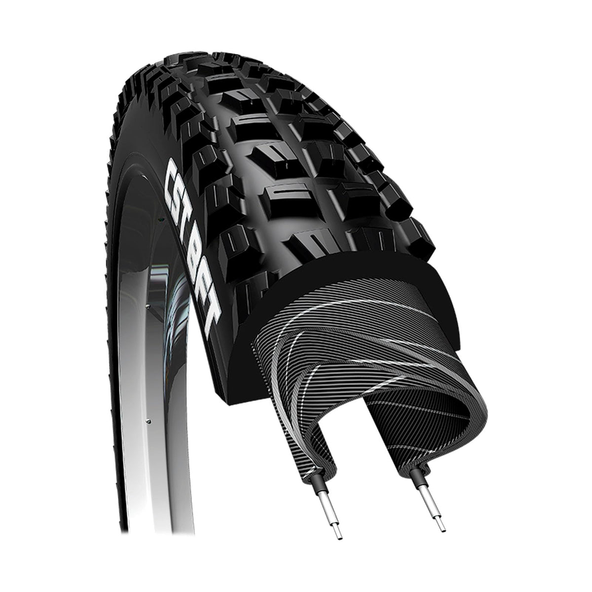 CST Premium neumáticos CSTP bft 27,5 x 2,25 BK/BK Fold DC/EPS/TR'