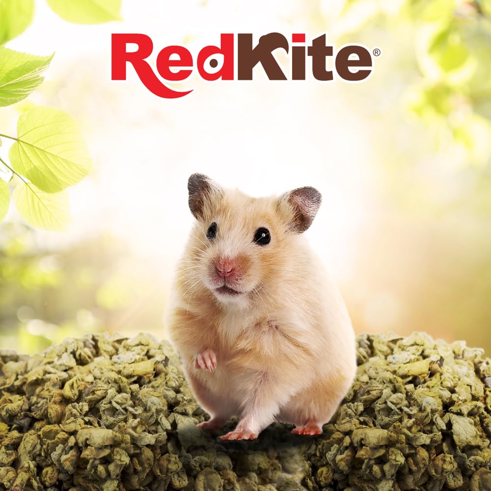 Red Kite Sustrato de Maíz Natural para Pequeños Mamíferos y Aves, 100% Natural, Alta Absorción, 5 kg