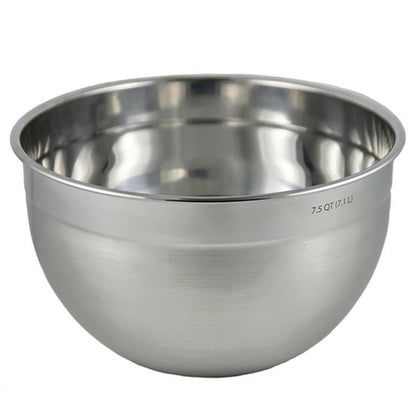 Tovolo Tazón profundo para mezclar, con sello hermético, acero inoxidable, juego de 3, 7.5 Quart, 1, 1