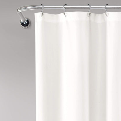 Lush Decor - Cortina de Ducha Floral de Aprile, 72 Pulgadas de Ancho x 72 Pulgadas de Largo, Amarillo y Gris, Bonita Cortina de Ducha Amarilla para baño, casa de Campo, decoración de baño Francesa y