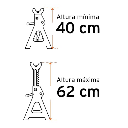 Truper TORAU-6, Torre para auto, 6 toneladas