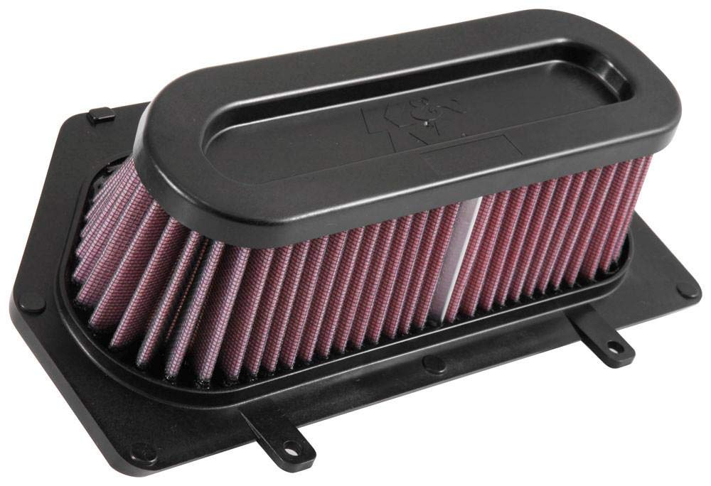 K&N Filtro de aire del motor: alto rendimiento, premium, filtro de aire Powersport: compatible con SUZUKI 2017-2018 (GSXR1000, GSXR1000 ABS, GSXR1000A, GSXR1000A GP, GSXR1000R) SU-1017