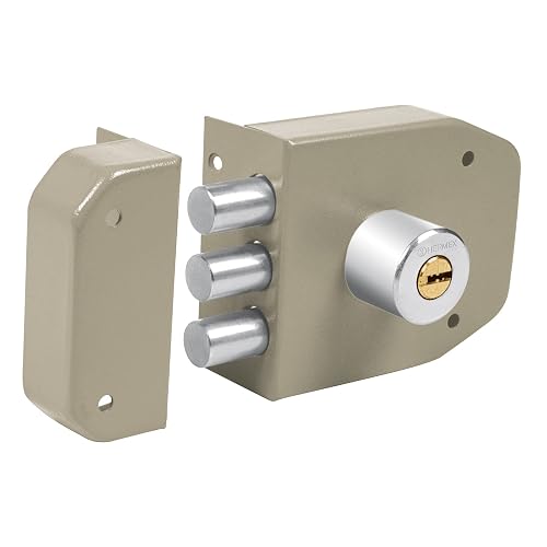 Hermex CS-93, Cerradura de sobreponer, 3 barras
