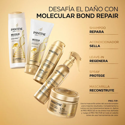 Pantene PRO-Tector Protección Molecular Spray Protector Térmico Multibeneficios 10en1 Para Cabello 170 ml