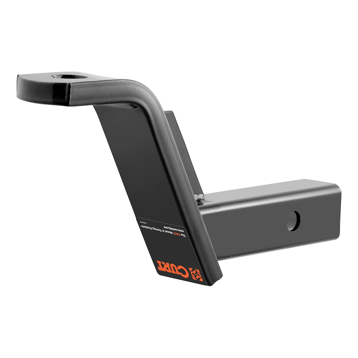 CURT 45070 Soporte de Bola Clase 3, Receptor 2", Caída 6", 3.2 kg, Negro