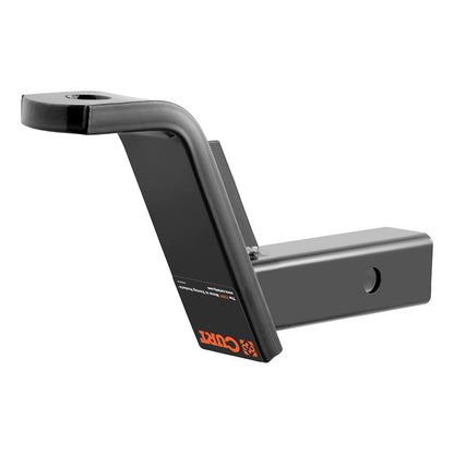 CURT 45070 Soporte de Bola Clase 3, Receptor 2", Caída 6", 3.2 kg, Negro