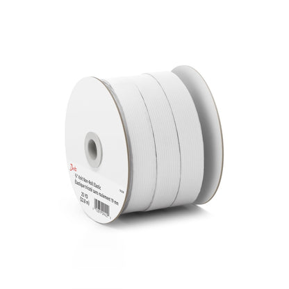 Dritz 9422W elástico de Punto no Enrollable, Blanco, 3/4 Pulgadas por 25 Yardas