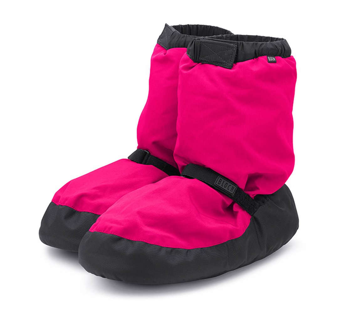 Bloch Botines de Calentamiento para Baile, Niños - Pin fluorescente. - M