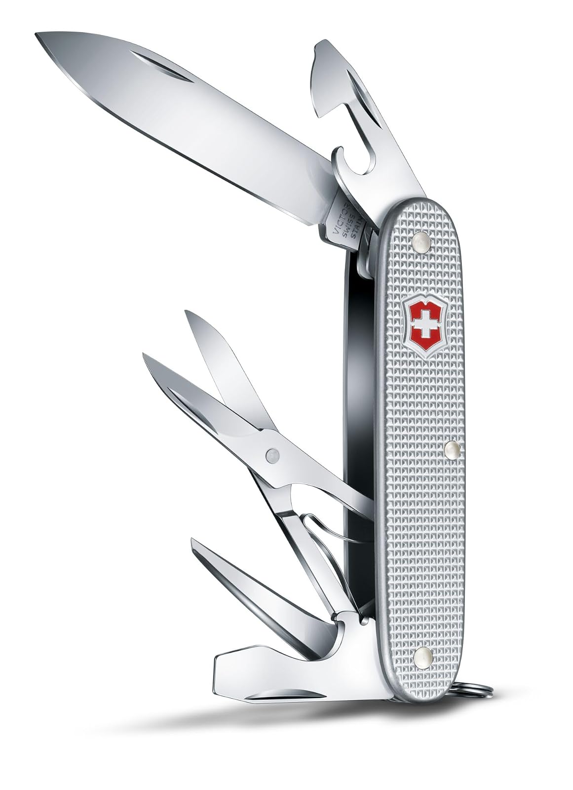 Victorinox Pioneer X Alox, Color Plata, 9 Usos