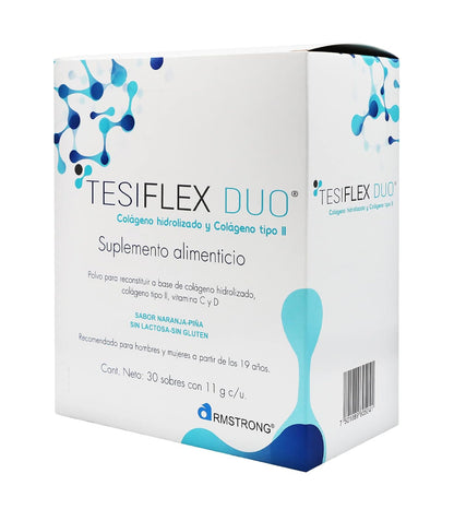 Tesiflex Duo Polvo caja con 30 sobres de 11 gr. c/uno