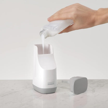 Joseph Joseph - Jabonera compacta Delgada, Dispensador de jabón, Gris, 1