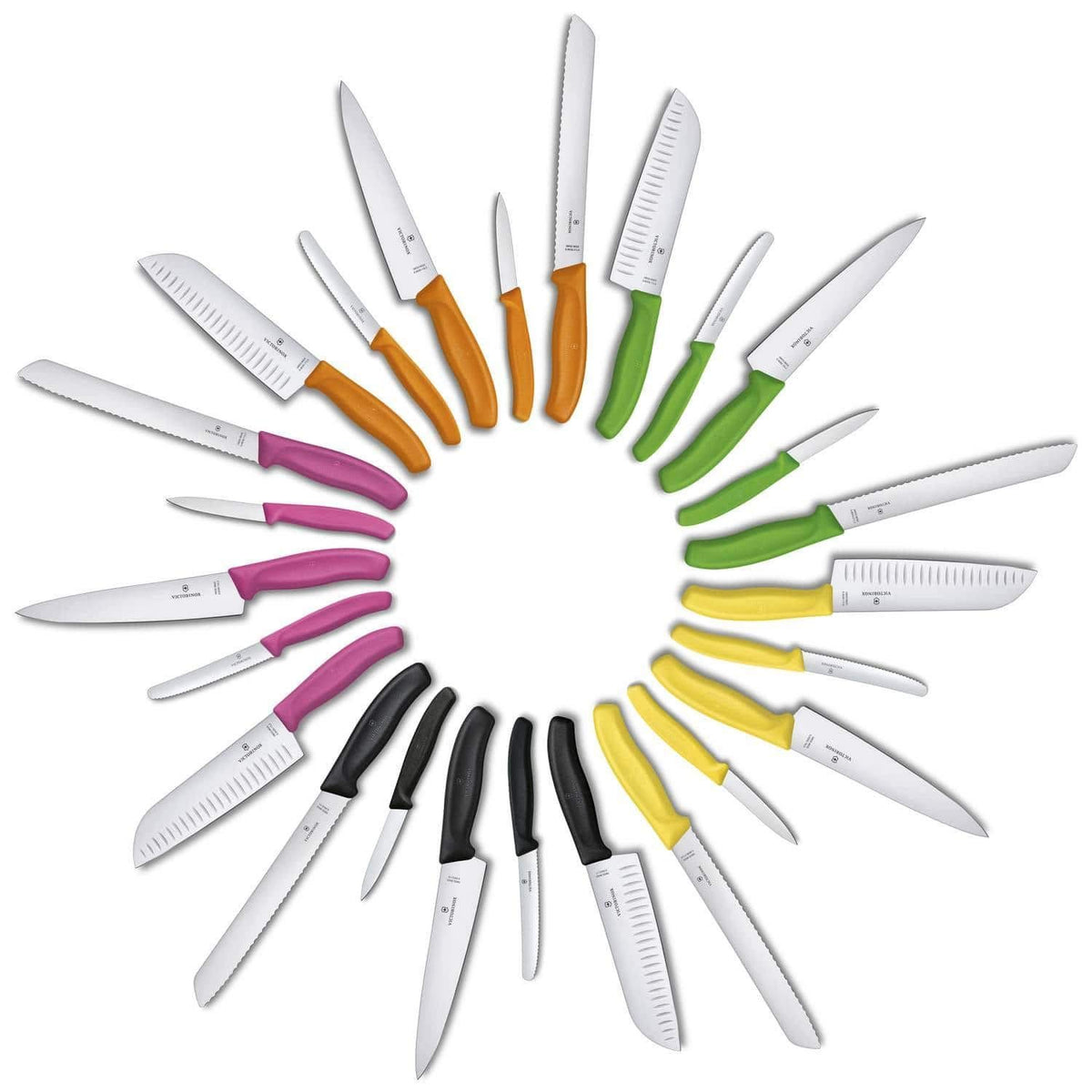 Victorinox Cuchillo Dentado, Rosa, 8 Centímetros