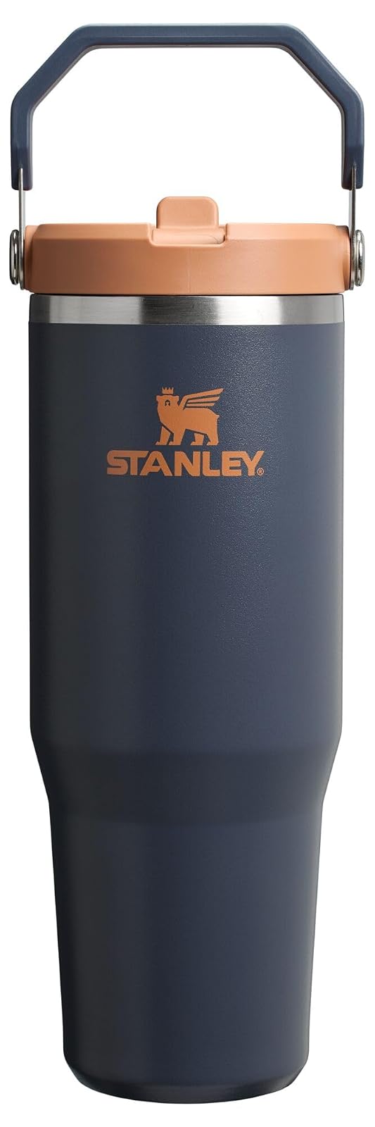 Stanley IceFlow 2.0 Vaso con Popote Abatible, Acero Inoxidable - Twilight - 0.9 Litros