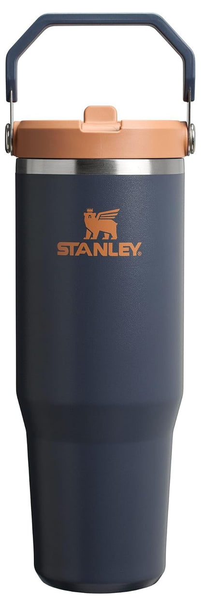 Stanley IceFlow 2.0 Vaso con Popote Abatible, Acero Inoxidable - Twilight - 0.9 Litros