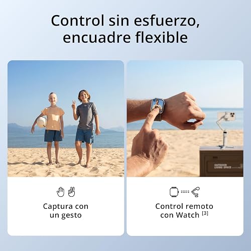 DJI Estabilizador Osmo Mobile 7 (iPhone y Android), Gimbal 3 Ejes | Trípode integrado, Ultraligero, Agarre cómodo, ActiveTrack, ShotGuides, Edición con un toque, 10 horas de uso