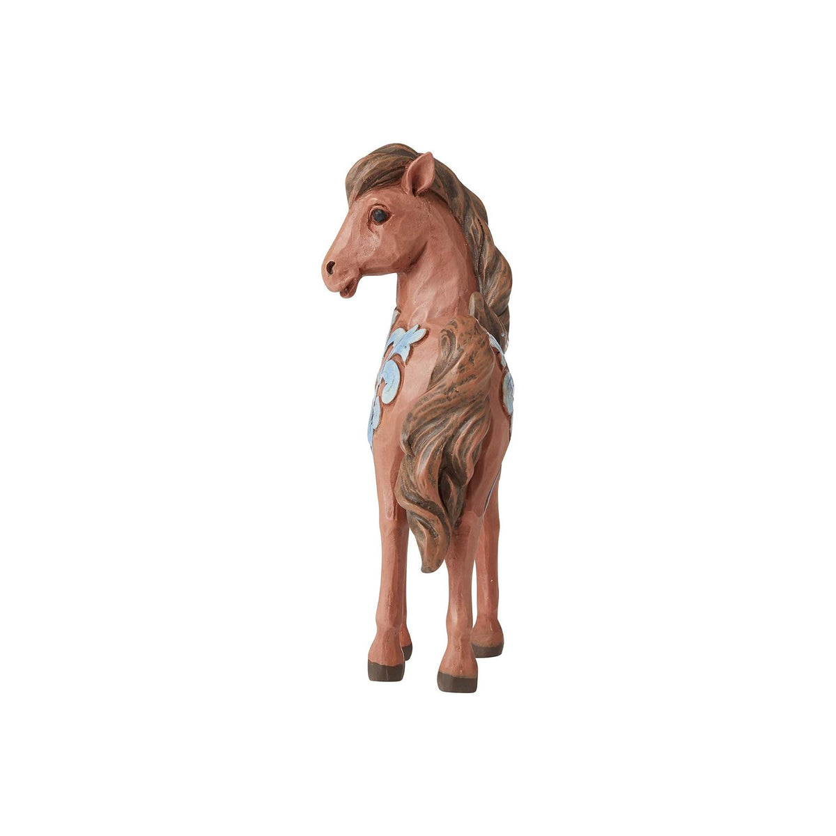 Enesco Jim Shore Heartwood Creek Pony Figura en Miniatura, 10 cm, Multicolor