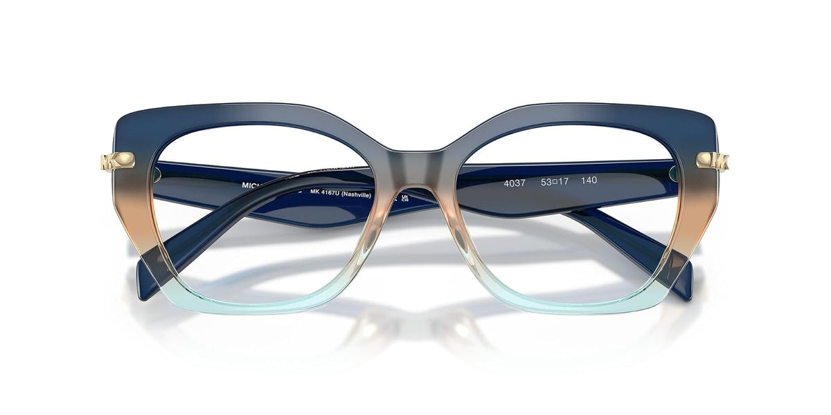 Michael Kors Mk4167u Nashville Universal Fit Marcos para gafas recetadas Mujer