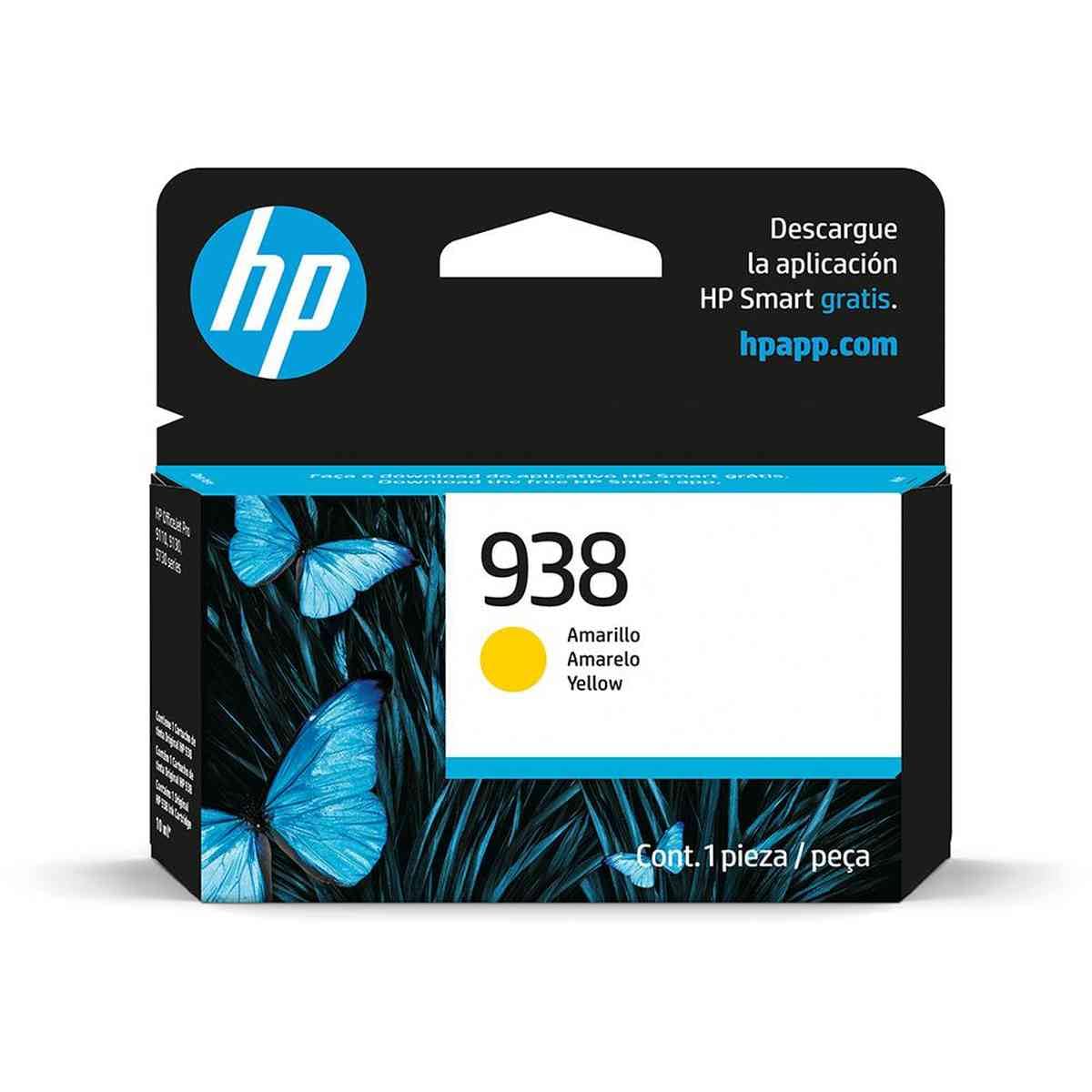 HP 938 Cartucho de Tinta Original - Amarillo
