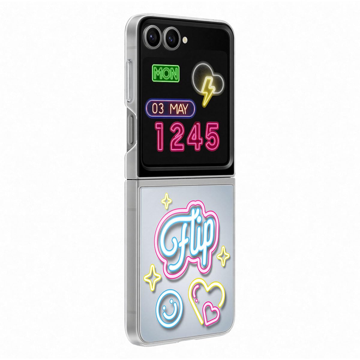 Samsung Galaxy Flip6 Flipsuit Case Color: Transparente