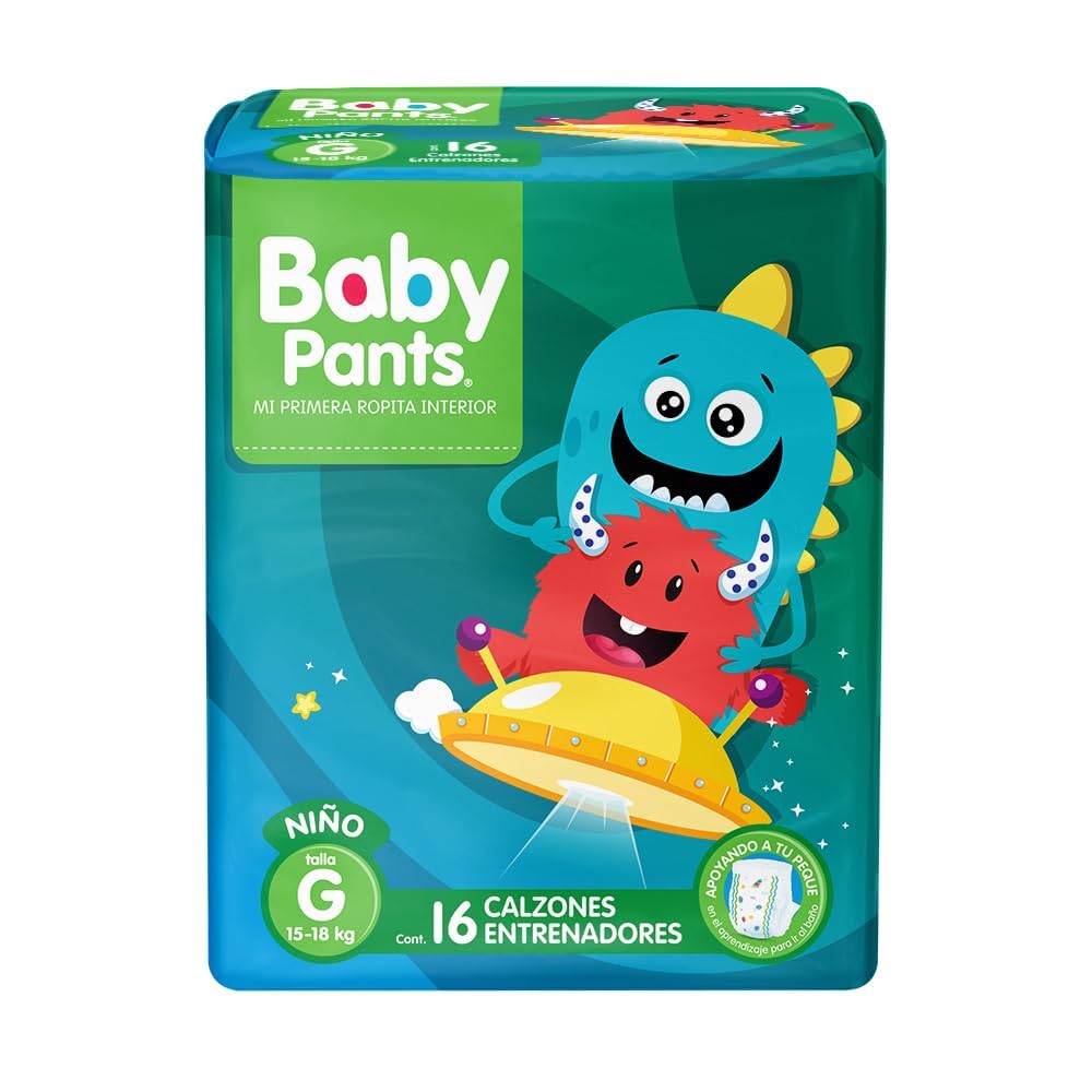 Baby Pants Calzón Entrenador Niño Talla Grande 96 Pañales de Entrenamiento