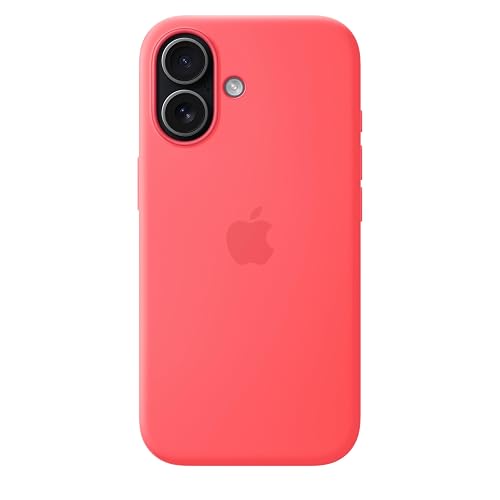 Apple Funda de silicón con MagSafe para el iPhone 17 – Color Guayaba Brillante ​​​​​​​