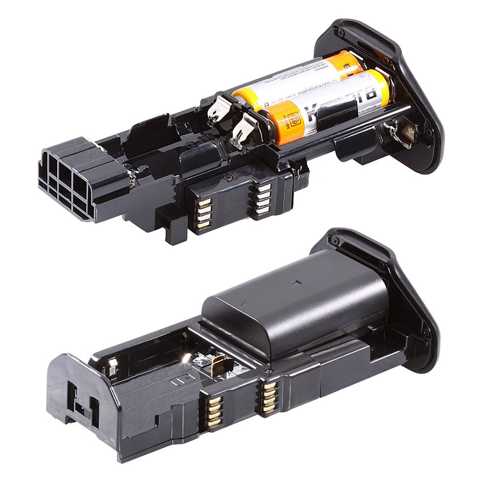 Neewer Soporte para Batería (Reemplazo para BG-E14), Trabaje con Batería LP-E6/6 piezas, Baterías AA para Cámara Canon EOS 70D 80D 90D DSLR