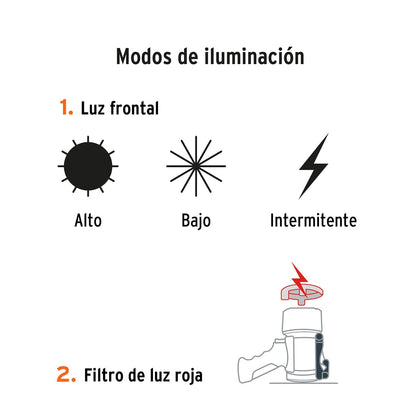 Truper LARE-900, Lámpara de LED 900 lm recargable alta potencia