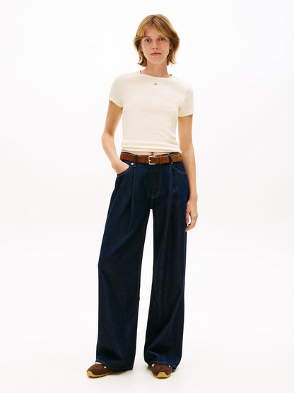 Tommy Hilfiger Playera Manga Corta para Mujer