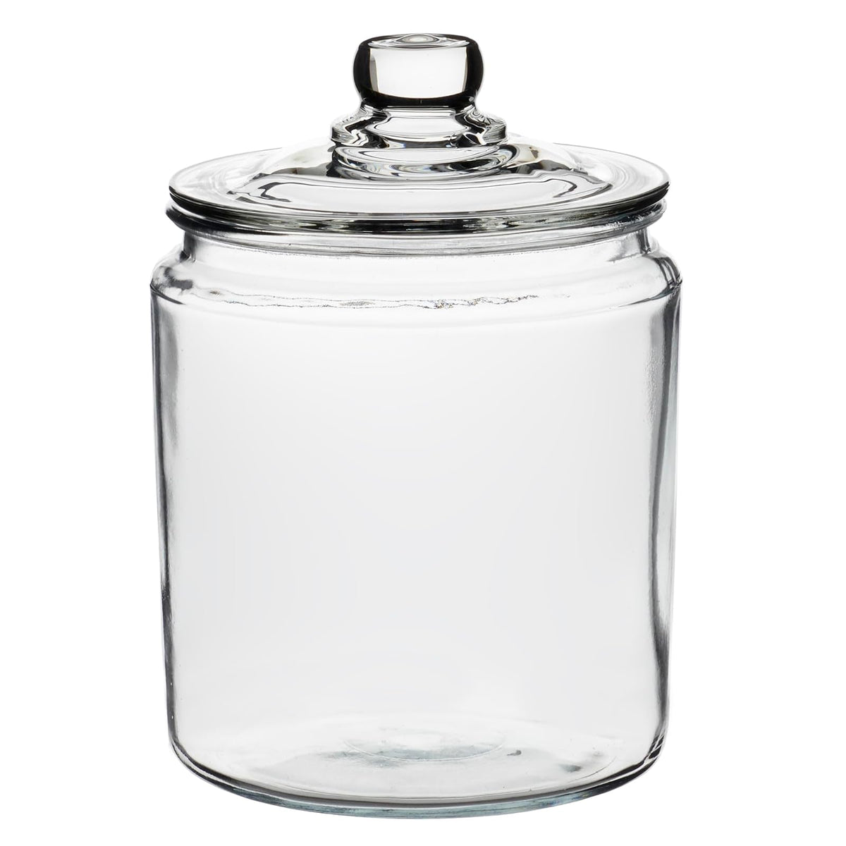 Anchor Hocking Heritage Hill Glass 0.5 Gallon Storage Jar, Set of 2