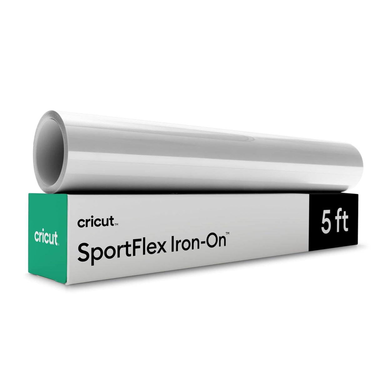 Cricut SportFlex Vinilo Termoadhesivo para Ropa Deportiva - Blanco