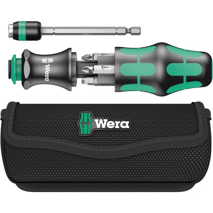 Wera - Destornillador portaherramientas Kraftform Kompact 20 7 en 1 con hoja de bayoneta extraíble, 65 piezas