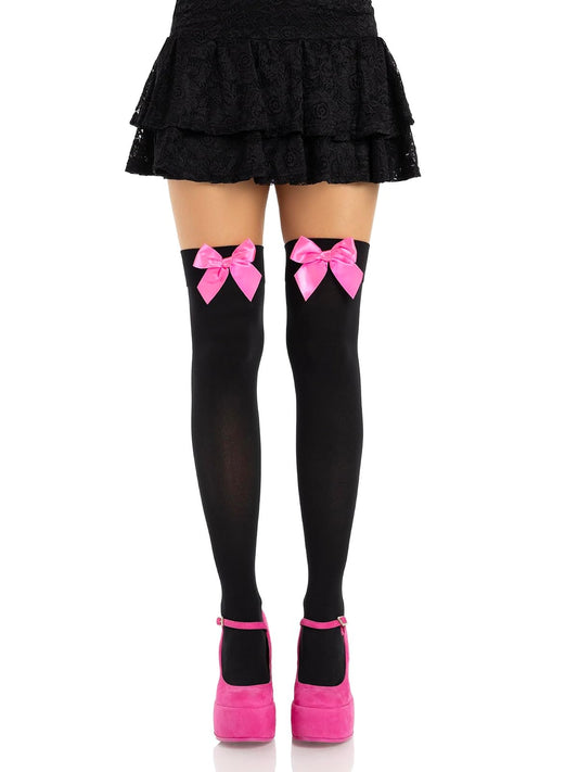 Leg Avenue - Pantalones Altos de satén para Mujer
