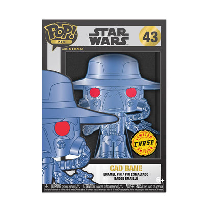 Funko Star Wars: Clone Wars Large Enamel Pin - Cad Bane | Mercancía Oficial de Ciencia Ficción - Juguete Coleccionable - Idea de Regalo de Cumpleaños para Fans y Coleccionistas