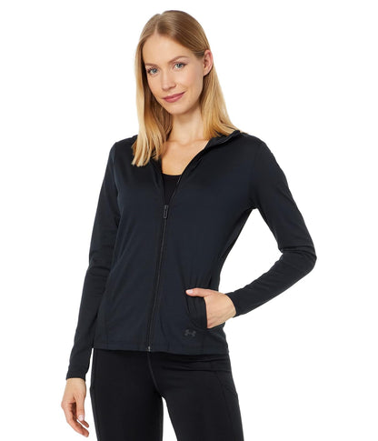 Under Armour chamarra de tejido doble suave - XL - Negro