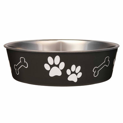 Loving Pets Bella Bowl Dog Bowl, Medium, 750 ml, Espresso