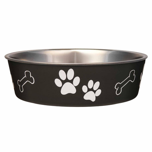 Loving Pets Bella Bowl Dog Bowl, Medium, 750 ml, Espresso