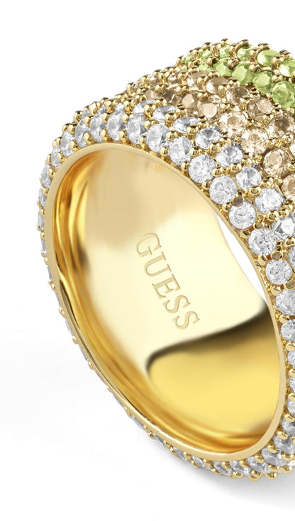 GUESS Anillo para Mujer ESSENZA color Dorado