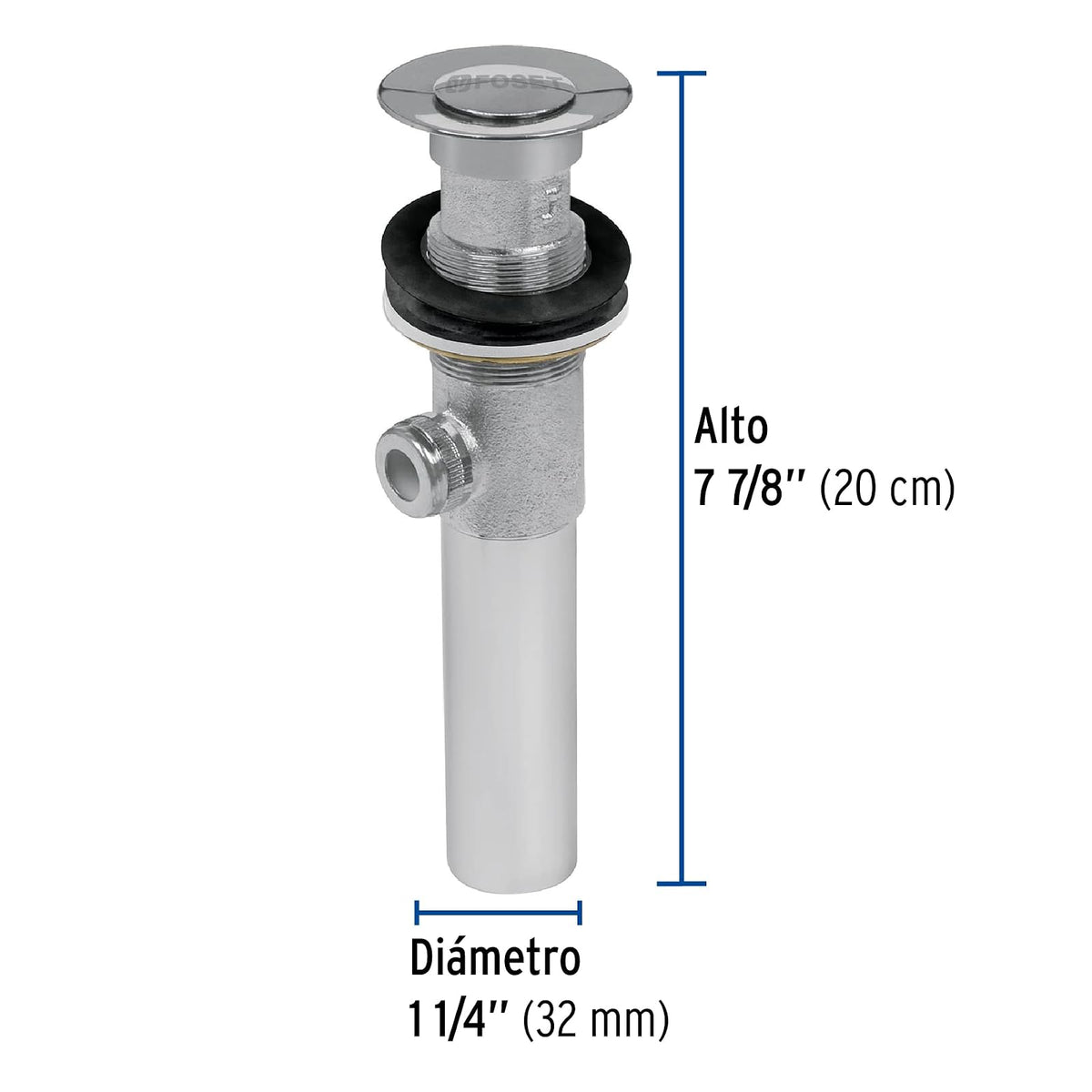 Foset DE-151, Sistema de desagüe automático para lavabo