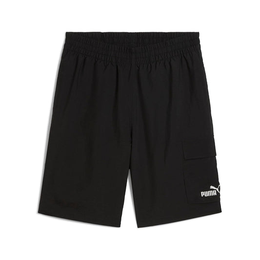 PUMA ESS No. 1 Logo Woven Cargo Shorts 9" Pantalones Cortos Tejidos Hombre