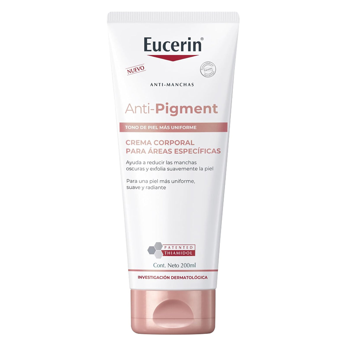 EUCERIN Anti-Pigment Crema Corporal para Áreas Específicas (200ml) Ayuda a reducir manchas oscuras para una piel más uniforme, suave y radiante