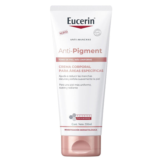 EUCERIN Anti-Pigment Crema Corporal para Áreas Específicas (200ml) Ayuda a reducir manchas oscuras para una piel más uniforme, suave y radiante